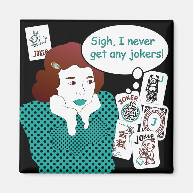 Íman Mah Jongg Sayings Jokers (Frente)