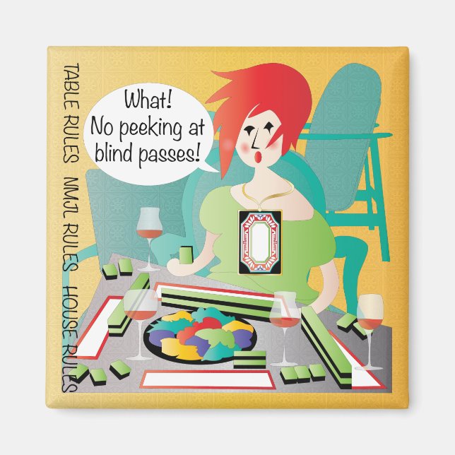 Íman Mah Jongg Sayings Pass (Frente)