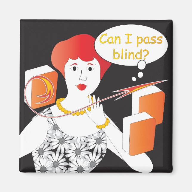 Íman Mah Jongg Sayings Pass Blind (Frente)