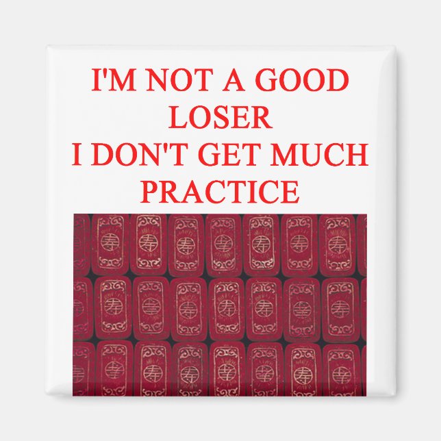 Íman mahjong (Frente)