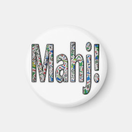 Íman Mahjong Magnet - Mahj!