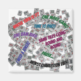 Íman Mahjong Sayings Beverage Coaster