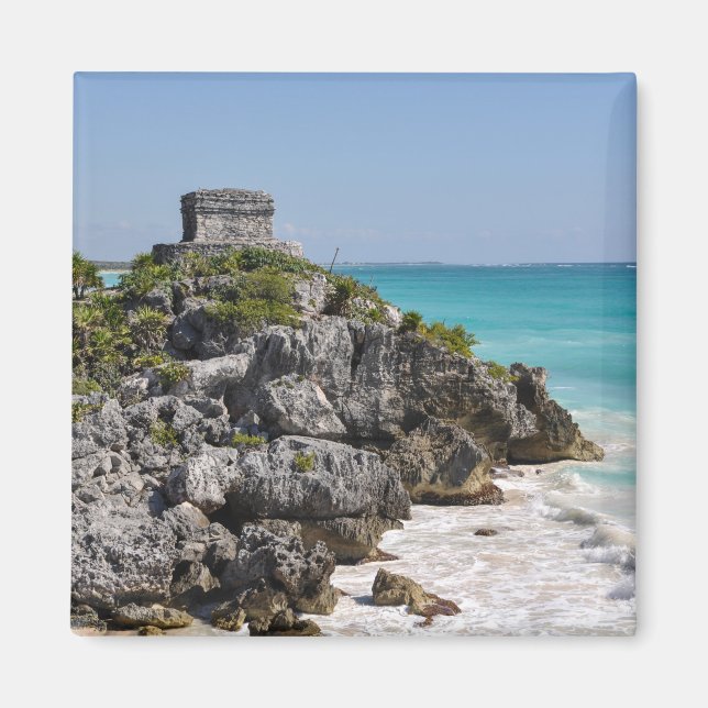 Íman Maias Ruínas em Tulum México (Frente)