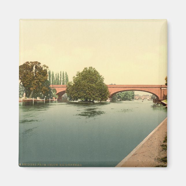 Íman Maidenhead Rail Bridge, Berkshire, Inglaterra (Frente)