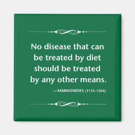 Íman Maimonides: dieta saudável para doença citação ant