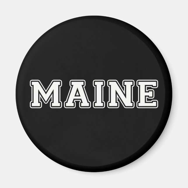 Íman Maine (Frente)