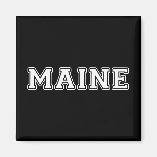 Íman Maine (Frente)