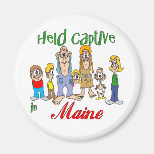 Íman Maine em cativeiro