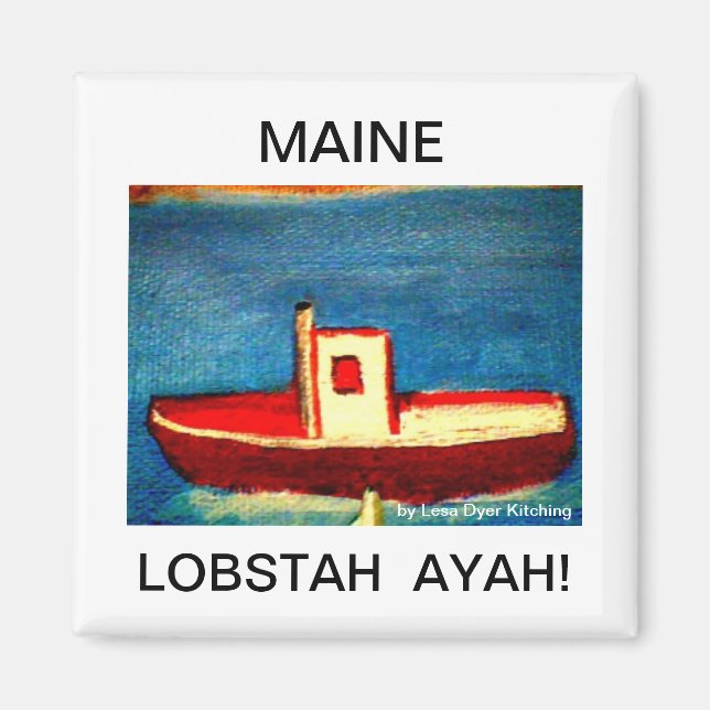 Íman Maine Lobstah (Frente)