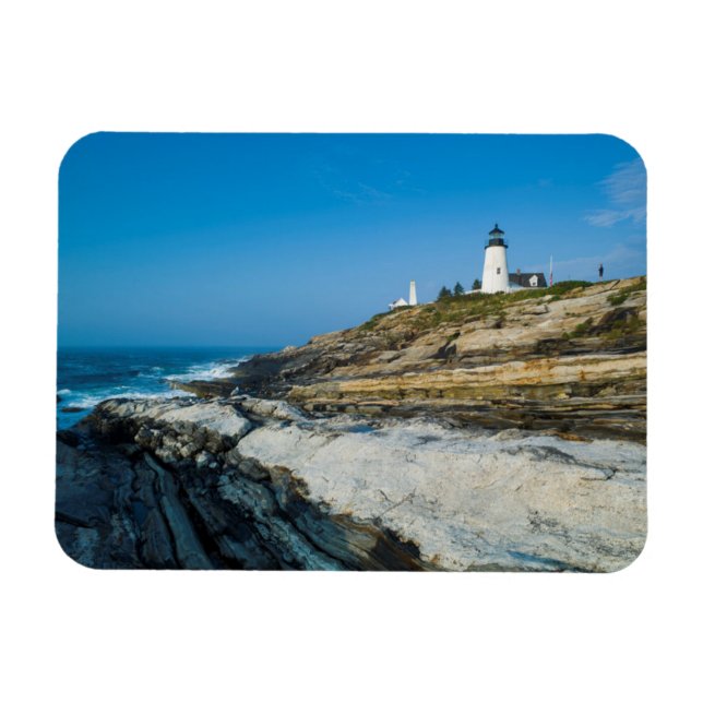 Íman Maine, Pemaquid Point, Farol de Pemaquid Point (Horizontal)