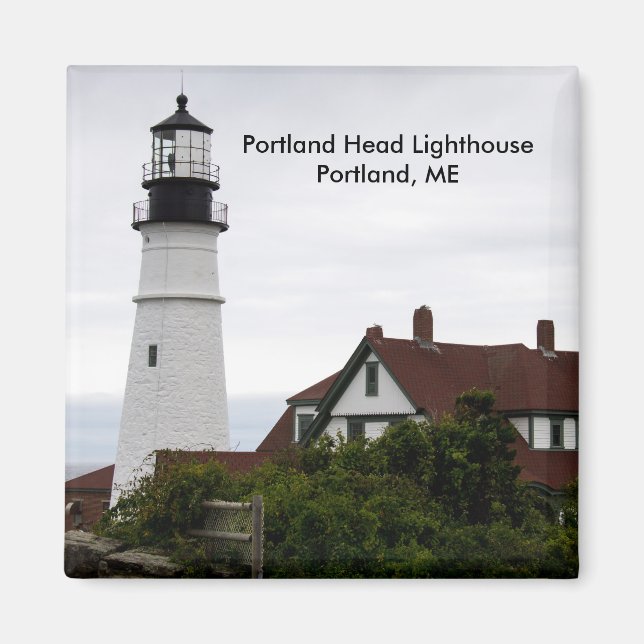 Íman Maine Portland Head Light House Personalizar (Frente)