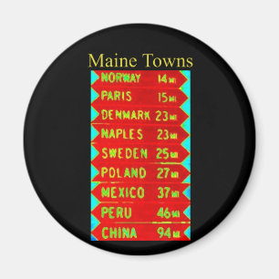 Íman Maine Tows - Sinal Thunder_Cove