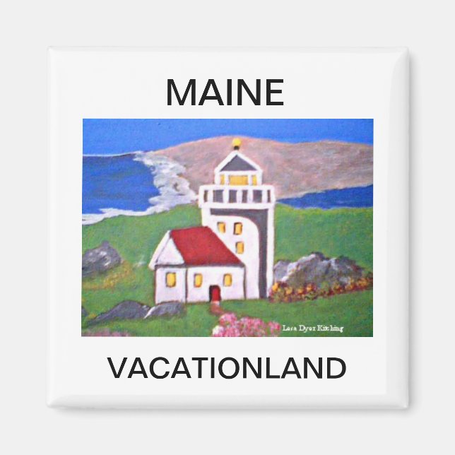 ÍMAN MAINE VACATIONLAND (Frente)