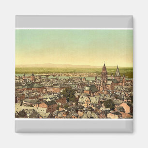 Íman Mainz, para o Rhine, o Rhine, magni de Alemanha