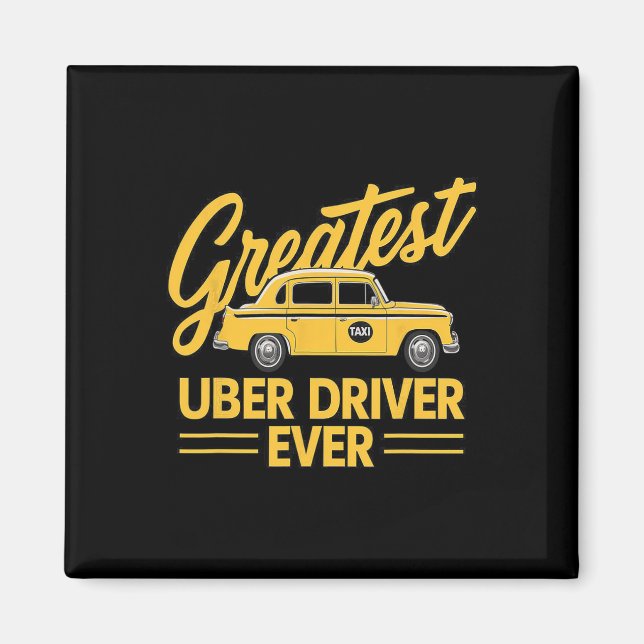 Íman Maior Driver De Uber Engraçado Com Driver De Uber (Frente)