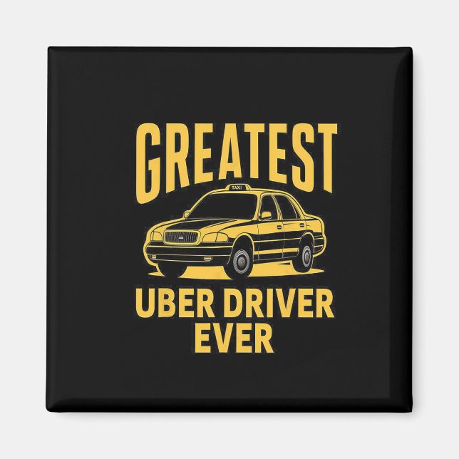 Íman Maior Driver De Uber Engraçado Com Driver Uber 3 (Frente)