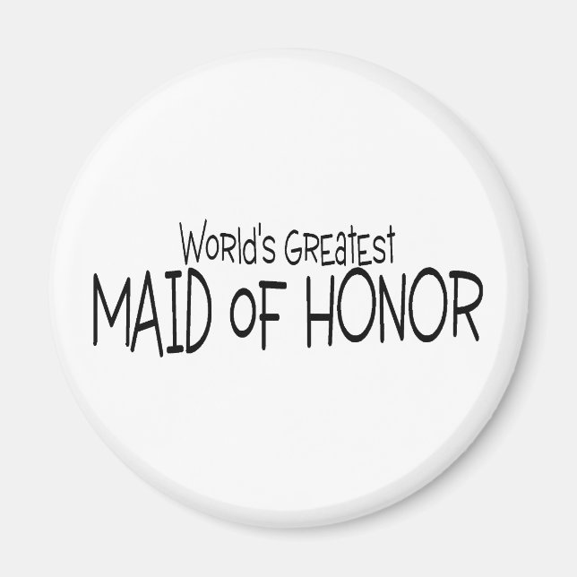 Íman Maior Madrinha de casamento do Mundo (Frente)