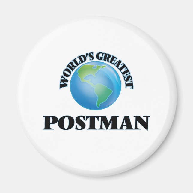 Íman Maior Postman do Mundo (Frente)