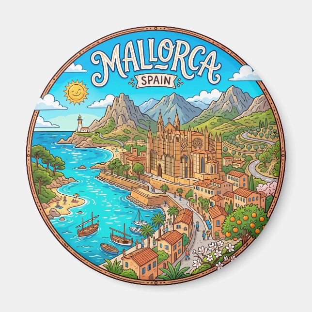 Íman Maiorca Espanha (Frente)