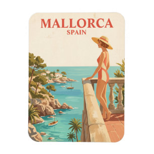 Íman Maiorca Espanha Viagem Antiga Costa Espanhola