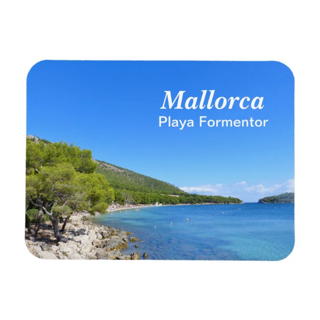 Íman Maiorca, Playa Formentor - Souvenir Magnet (Horizontal)