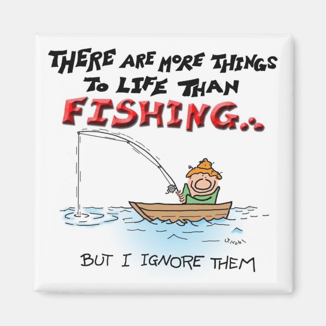 Íman Mais Coisas Do Que Pescar (Frente)