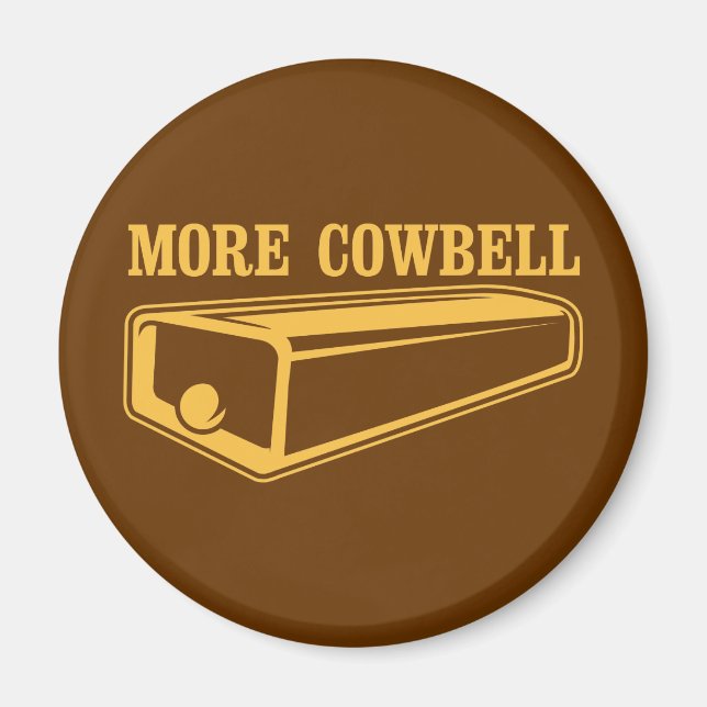 Íman Mais Cowbell (Frente)