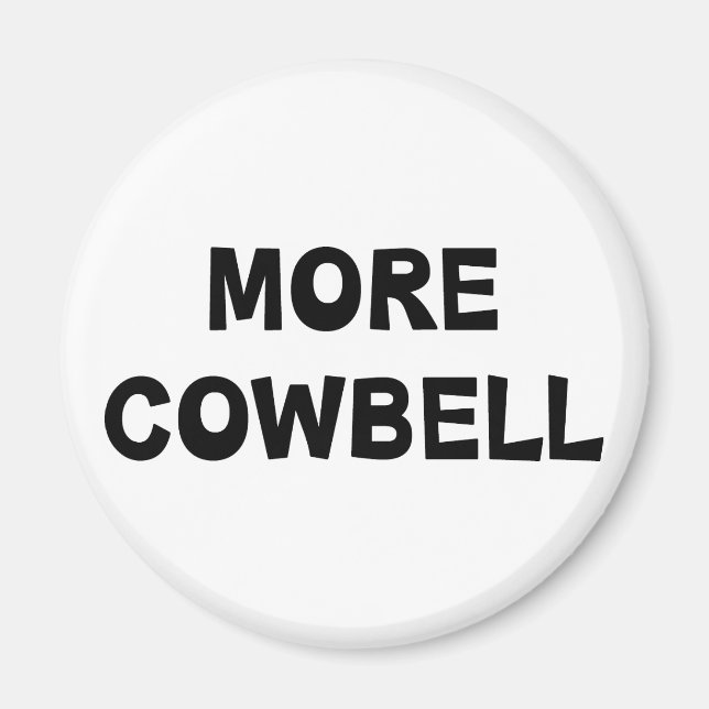 Íman Mais Cowbell (Frente)