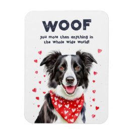 Íman Mais do que Border Collie Heart Bandana