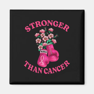 Íman Mais Forte Do Que O Cancer Boxing Luvas Fita Rosa