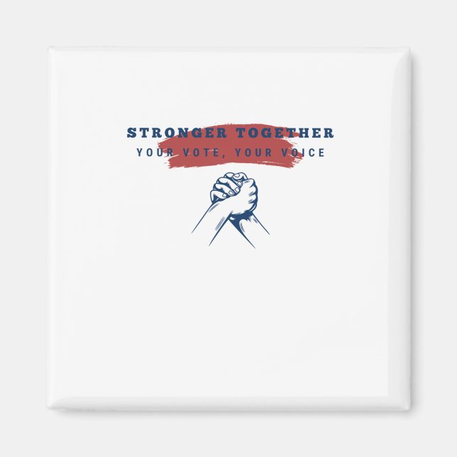 Íman Mais Forte Junto O Voto (Frente)