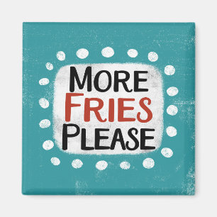 Íman Mais Fries Refrigerador Magnet