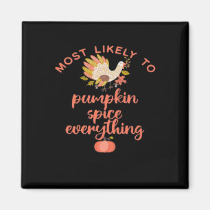 Íman Mais Gosto De Pumpkin Spice Tudo