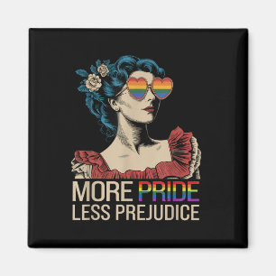 Íman Mais Orgulho Menos Orgulho de Preconceito Mês Lgbt