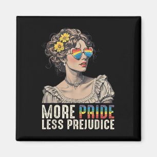 Íman Mais Orgulho Menos Preconceito Lgbt Queer Arte Vin
