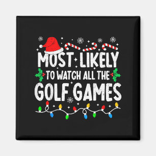 Íman Mais Propenso a Assistir a Todos os Jogos de Golfe