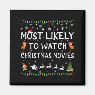 Íman Mais Propenso a Assistir Filmes de Natal Família C