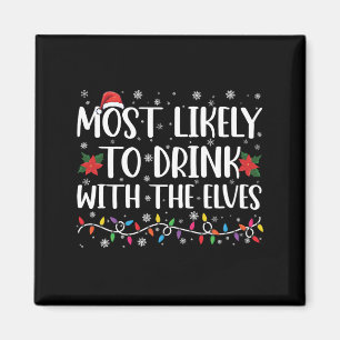 Íman Mais Propenso a Beber Com os Elfos Bebida Elfa
