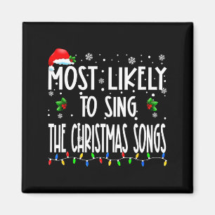 Íman Mais Propenso a Cantar as Músicas de Natal