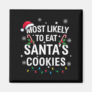 Íman Mais Propenso a Comer os Biscoitos do Papai Noel F