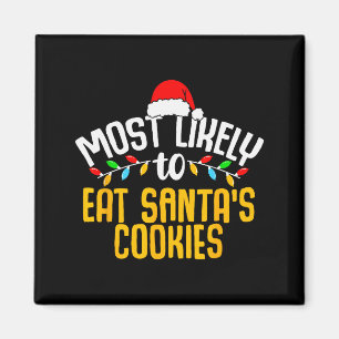 Íman Mais Propenso a Comer os Biscoitos do Papai Noel F
