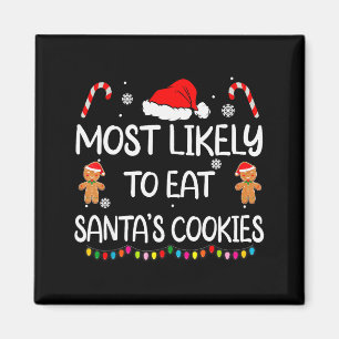 Íman Mais Propenso a Comer os Biscoitos do Papai Noel F