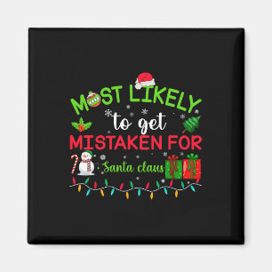 Íman Mais propenso a confundir o Papai Noel