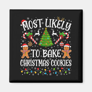 Íman Mais Propenso a Fazer Biscoitos de Natal Correspon