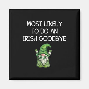 Íman Mais Propenso a Fazer um Adeus Irlandês Engraçado 