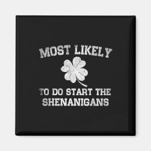 Íman Mais Propenso a Iniciar a Travessura St Patricks D