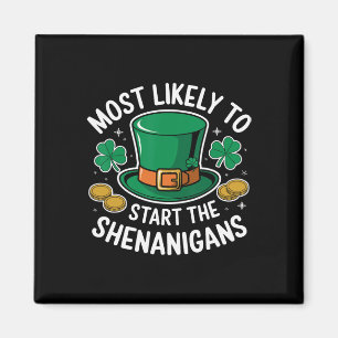 Íman Mais Propenso a Iniciar as Travessuras St Patricks