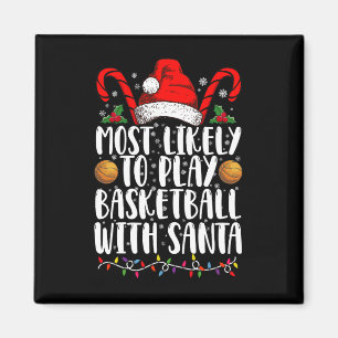 Íman Mais Propenso a Jogar Basquete com o Papai Noel no