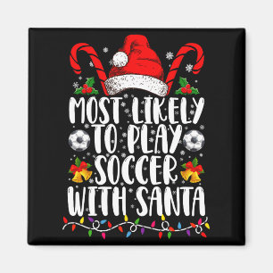 Íman Mais Propenso a Jogar Futebol com o Papai Noel da 
