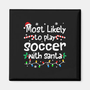 Íman Mais Propenso a Jogar Futebol com o Papai Noel Nat